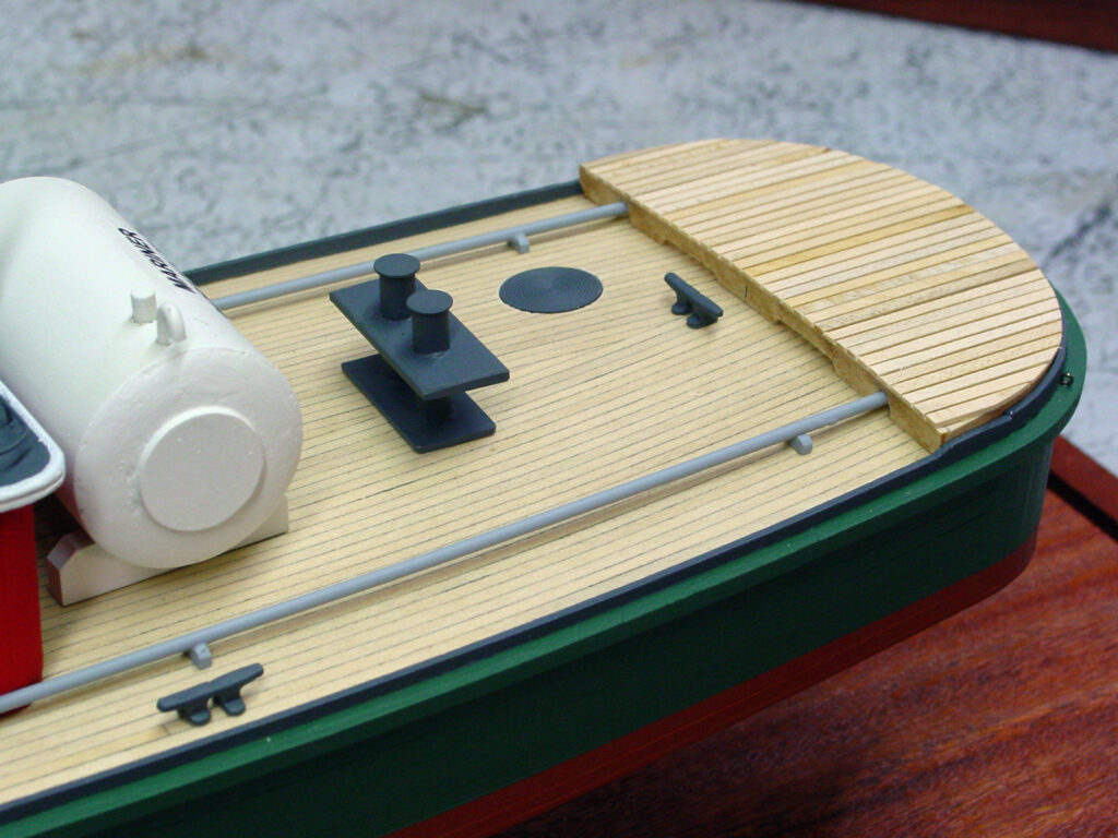 Model of tug 'Mariner' - after deck