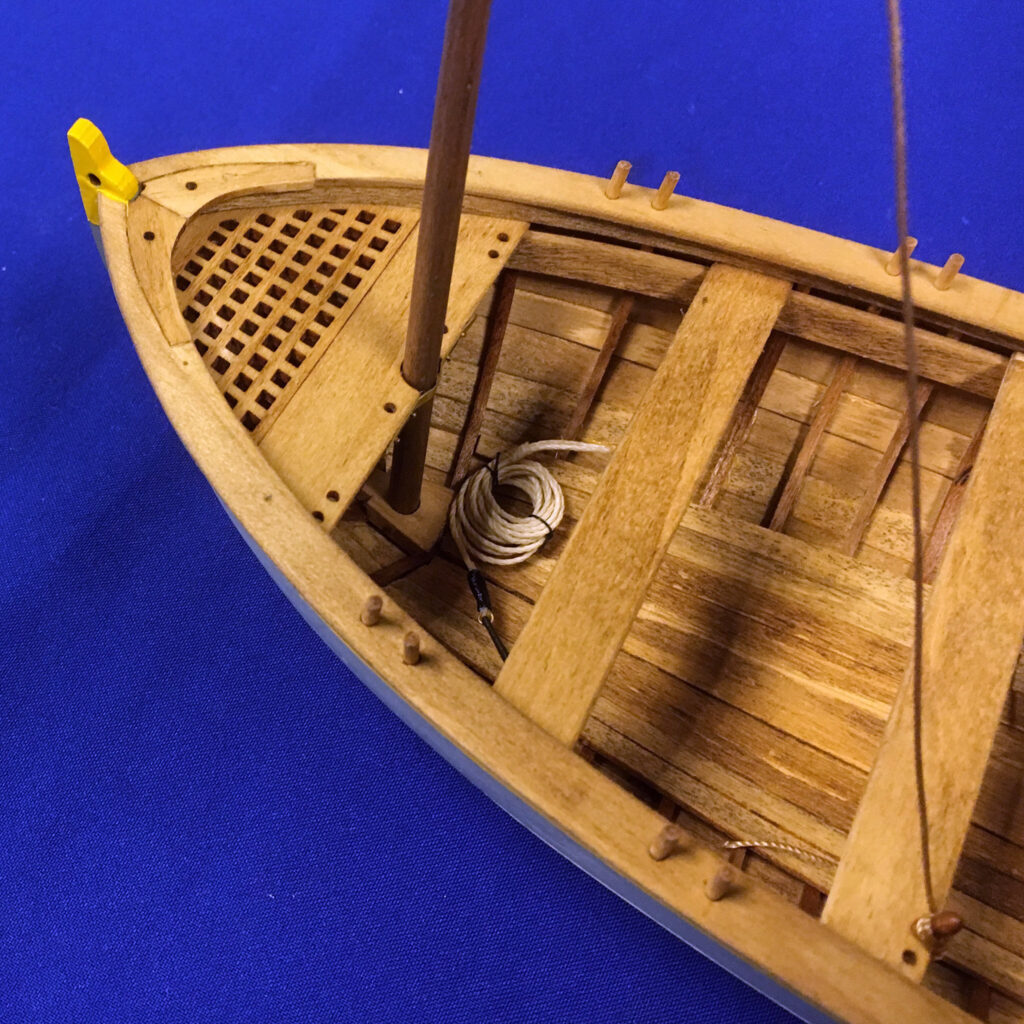 Model of HMS Bounty's Launch - Bow