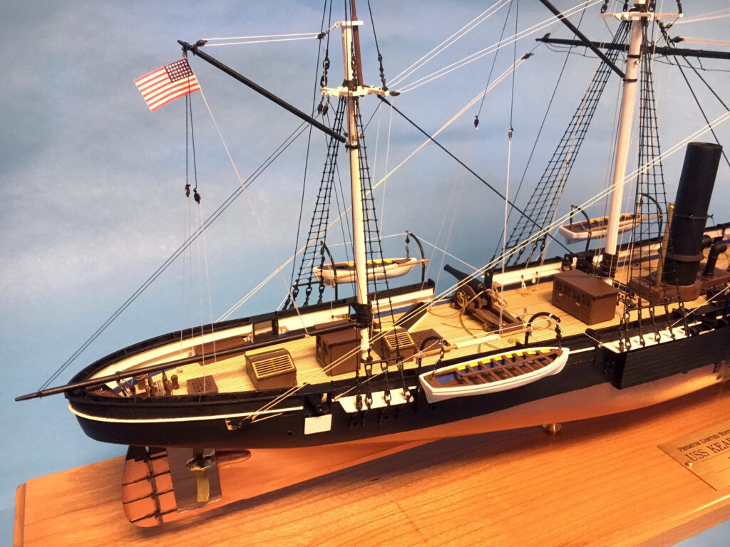 Kearsarge, USS – Hampton Roads Ship Model Society