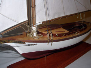 Model of Friendship Sloop - Port bow